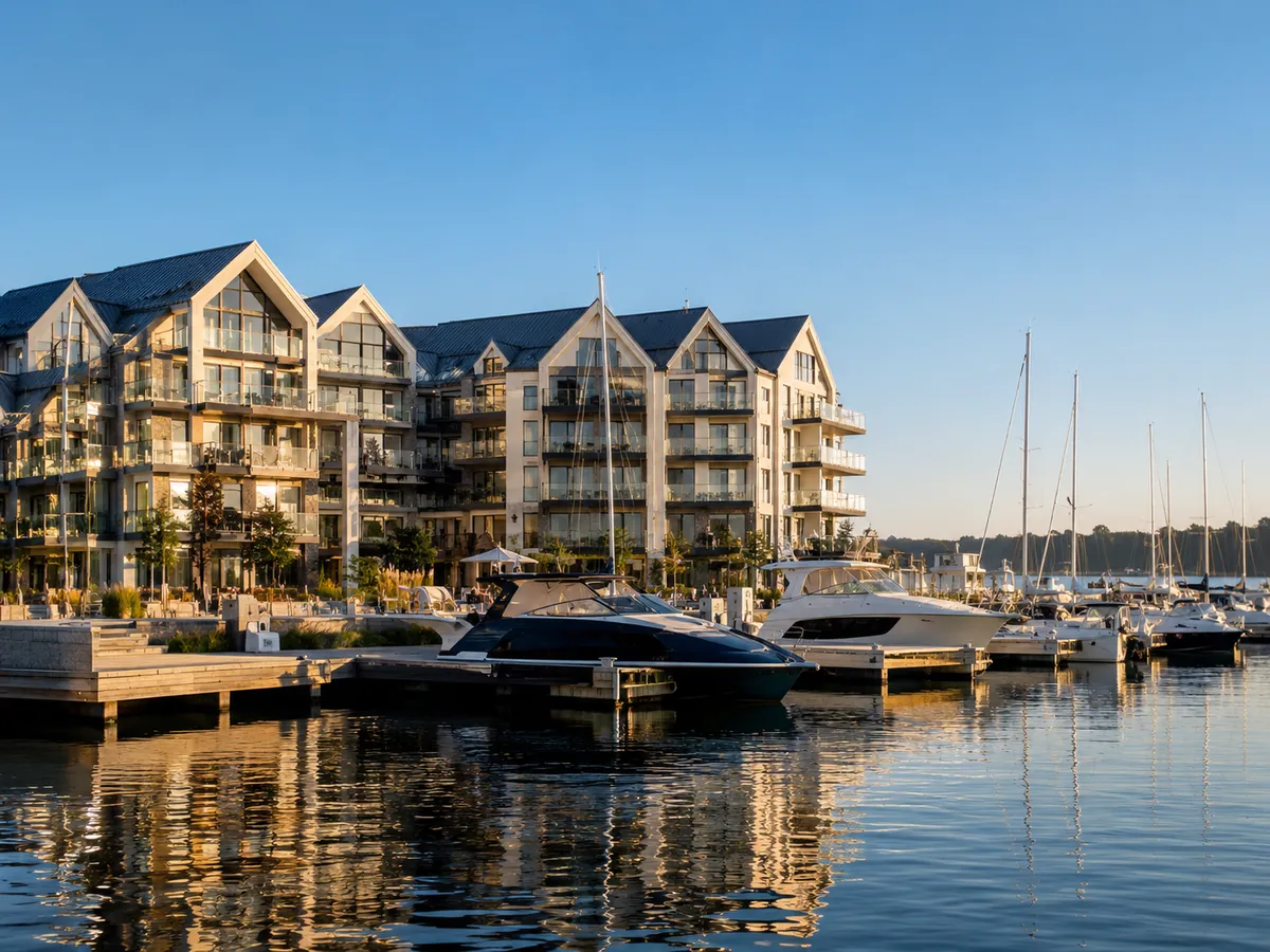 Apartamenty przy marinie